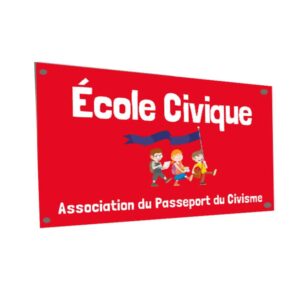 Panneau École Civique