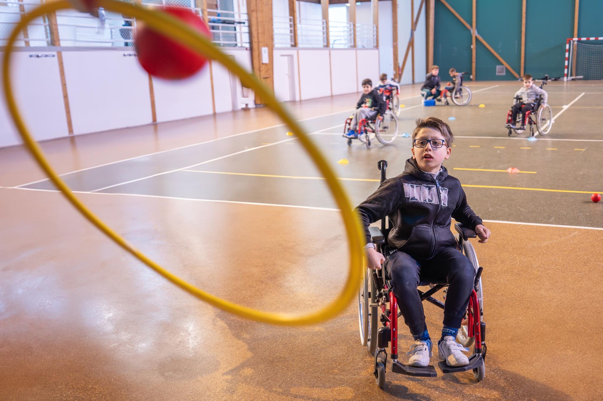 jeune en situation d'handicap